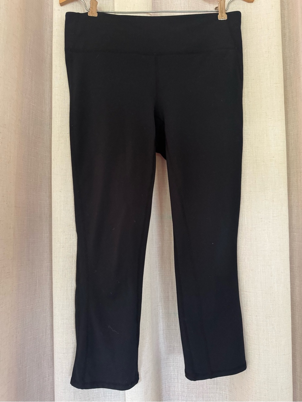 GapFit Cropped Leggings Black Size Small